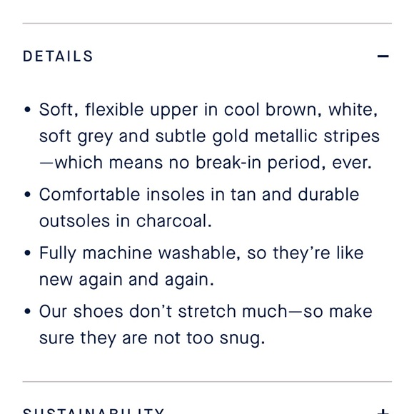 Rothy’s The Point “Golden Stripe” - Picture 10 of 16